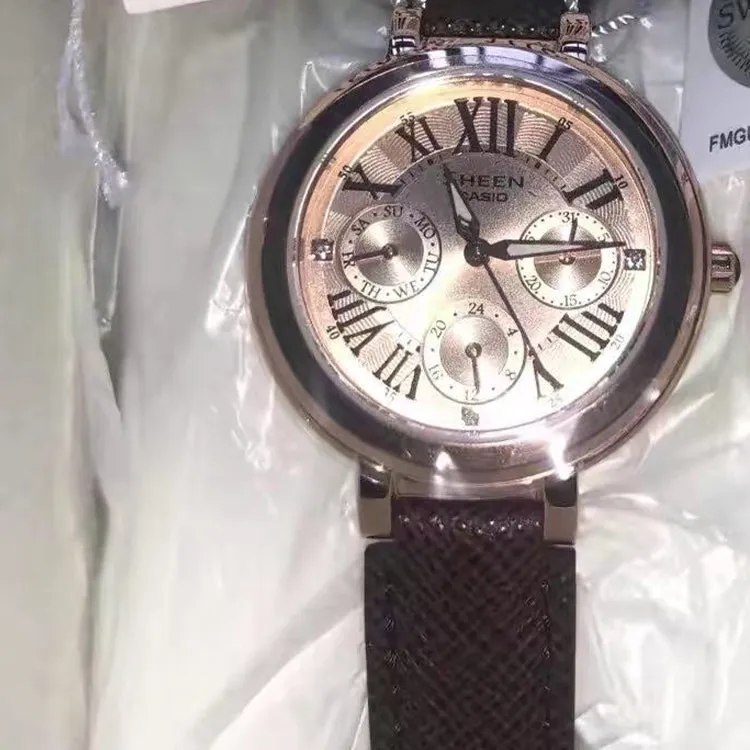 CASIO Sheen Ladies Brown Analog SHE-3034GL-5A sold by KicksCrew product image thumbnail 4