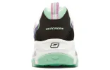 (WMNS) Skechers D'Lites 1.0 Leisure Shoes White/Black/Purple 149781-WBKB sold by KicksCrew