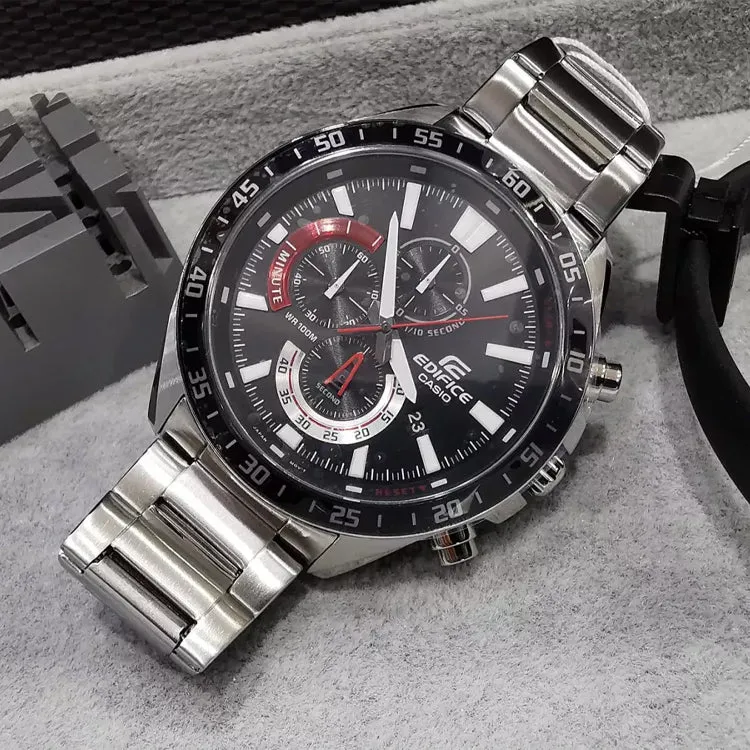 Casio Edifice Smart Analog Watch 'Silver Black Red' EFV-620D-1A4V sold by KicksCrew product image thumbnail 2