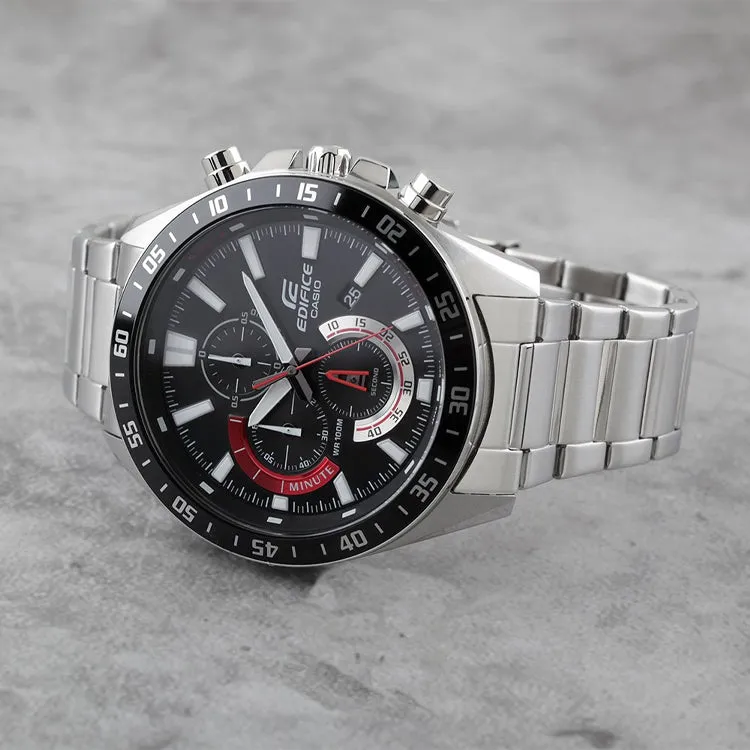 Casio Edifice Smart Analog Watch 'Silver Black Red' EFV-620D-1A4V sold by KicksCrew product image thumbnail 3