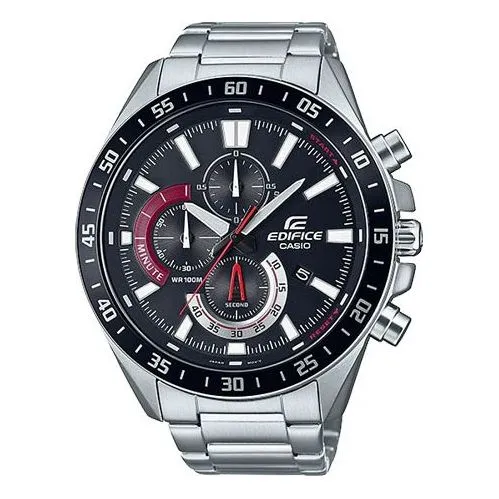 Casio Edifice Smart Analog Watch 'Silver Black Red' EFV-620D-1A4V sold by KicksCrew