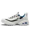 Skechers D'Lites 1.0 'White Black Blue' 888002-WBK sold by KicksCrew