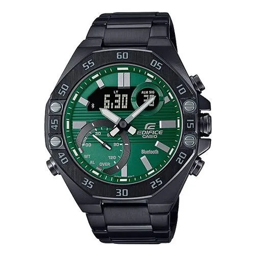 Casio Edifice Smart Analog-Digital Watch 'Green Black' ECB-10DC-3A sold by KicksCrew