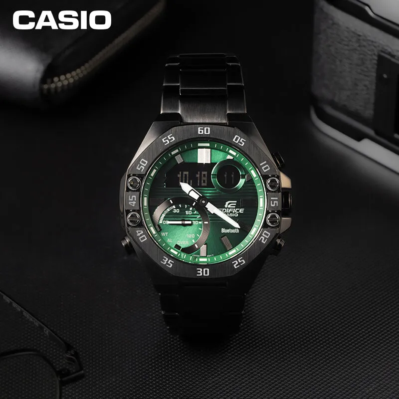 Casio Edifice Smart Analog-Digital Watch 'Green Black' ECB-10DC-3A sold by KicksCrew product image thumbnail 3
