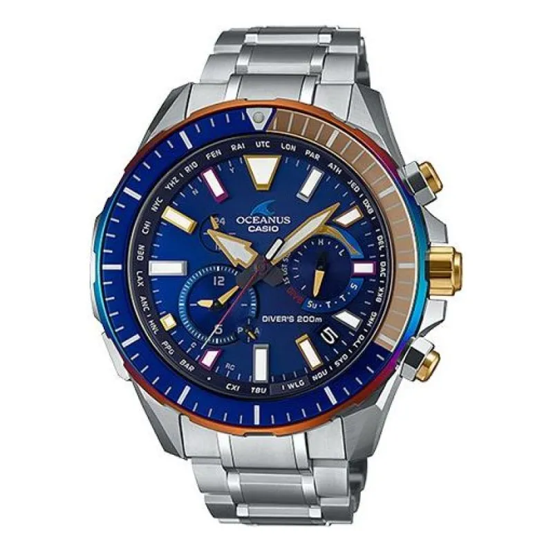 CASIO Male OCEANUS Japan / South Korea Fashion Mens Analog OCW-P2000D-2A sold by KicksCrew