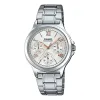 Casio Dress Business Casual Analog Watch 'Silver White Pink' LTP-V300D-7A2 sold by KicksCrew