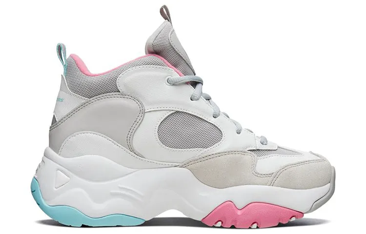 (WMNS) Skechers D'lites 3.0 Low-Top Running Shoes Grey/Blue/Pink 88888378-GYMT sold by KicksCrew product image thumbnail 2