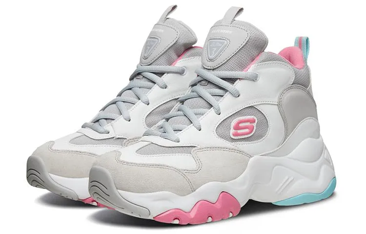 (WMNS) Skechers D'lites 3.0 Low-Top Running Shoes Grey/Blue/Pink 88888378-GYMT sold by KicksCrew product image thumbnail 3