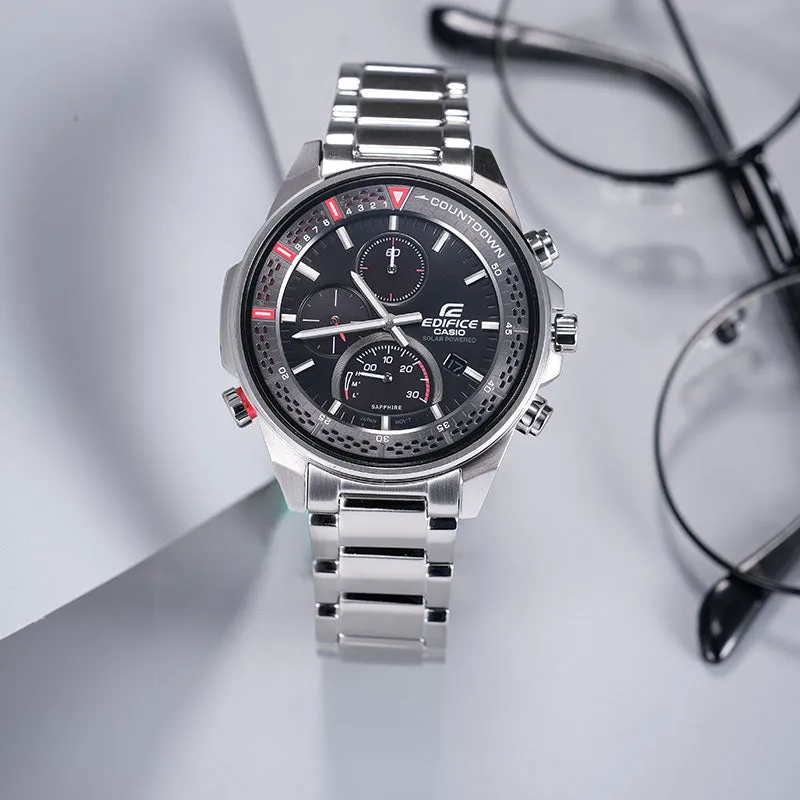 CASIO EDIFICE Waterproof Sports Solar Powered Mens Analog EFS-S590YD-1AUPR sold by KicksCrew product image thumbnail 2