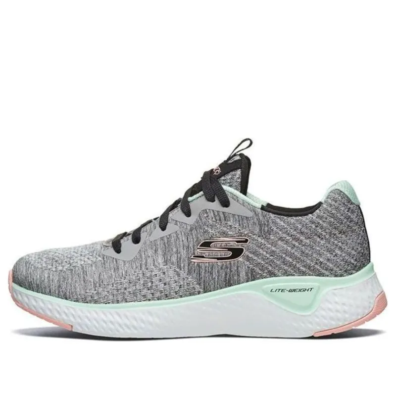 (WMNS) Skechers Solar Fuse Low-Running Shoes Grey 'Gray' 13328-GYMT sold by KicksCrew