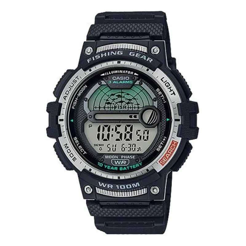 CASIO Male YOUTH Japan / South Korea Fashion Quartz Waterproof Sports Mens Digital WS-1200H-1A sold by KicksCrew