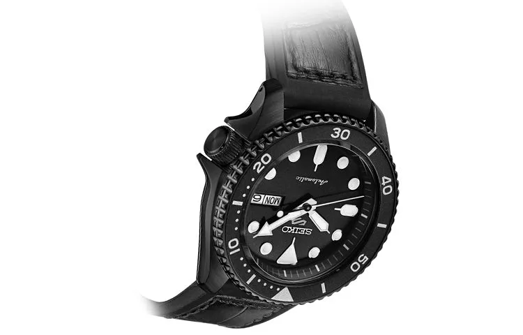 Men's SEIKO No. 5 Series Black waterproof Sports Mechanical Watch SRPD65K3 sold by KicksCrew product image thumbnail 5