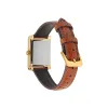 CASIO Small Square Table Brown Analog LTP-1234PGL-7AEF sold by KicksCrew