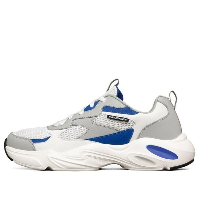 Skechers Stamina Airy Low-Top Running Shoes Grey/Blue 894004-GYBL sold by KicksCrew
