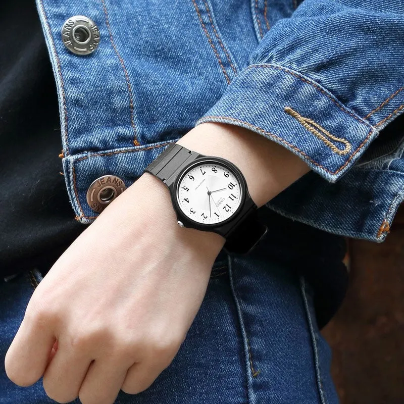 CASIO White Dial Black Strap Casual Minimalistic Classic Fashion Watch Analog MQ24-7B sold by KicksCrew product image thumbnail 5