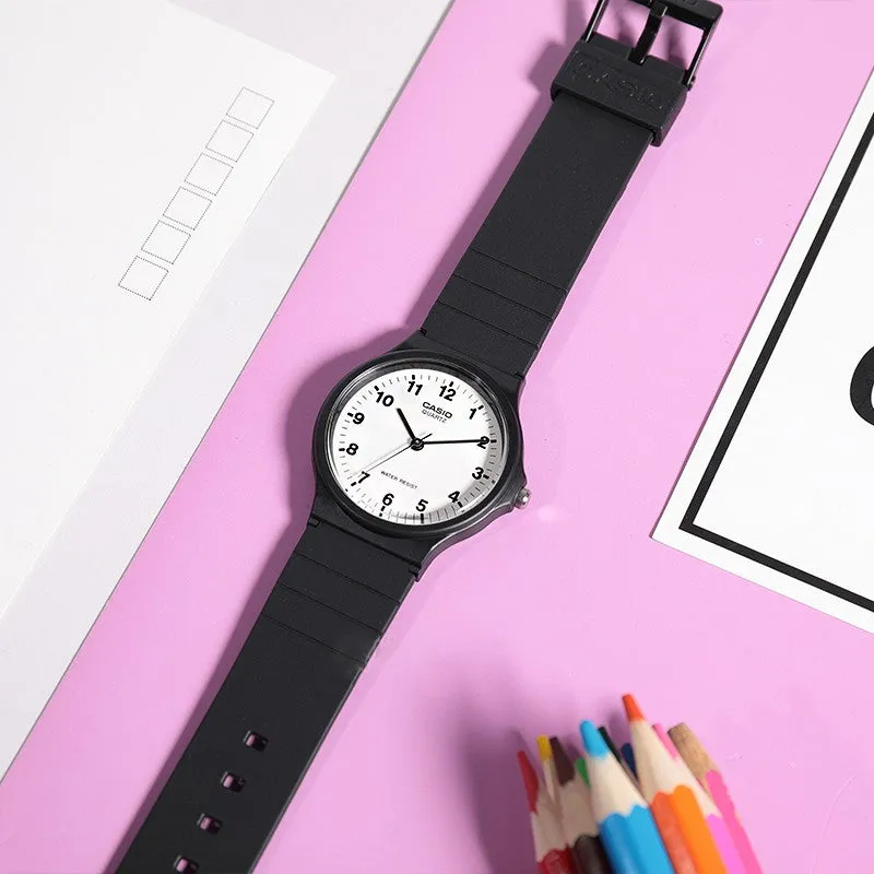 CASIO White Dial Black Strap Casual Minimalistic Classic Fashion Watch Analog MQ24-7B sold by KicksCrew product image thumbnail 3