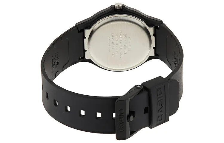 CASIO White Dial Black Strap Casual Minimalistic Classic Fashion Watch Analog MQ24-7B sold by KicksCrew product image thumbnail 2