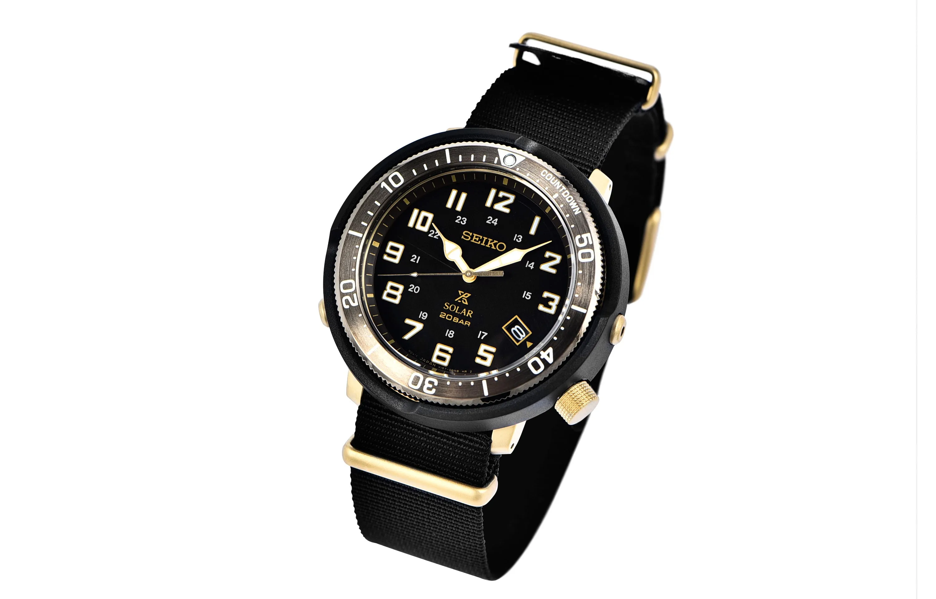 Men's SEIKO Sports Solar Energy quartz Black SBDJ028J sold by KicksCrew product image thumbnail 2