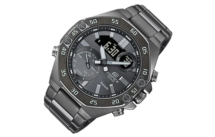 Casio Edifice Smart Analog-Digital Watch 'Silver Grey' ECB-10DC-1B sold by KicksCrew product image thumbnail 2