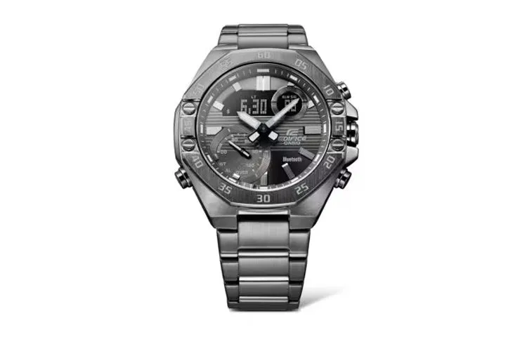 Casio Edifice Smart Analog-Digital Watch 'Silver Grey' ECB-10DC-1B sold by KicksCrew product image thumbnail 3