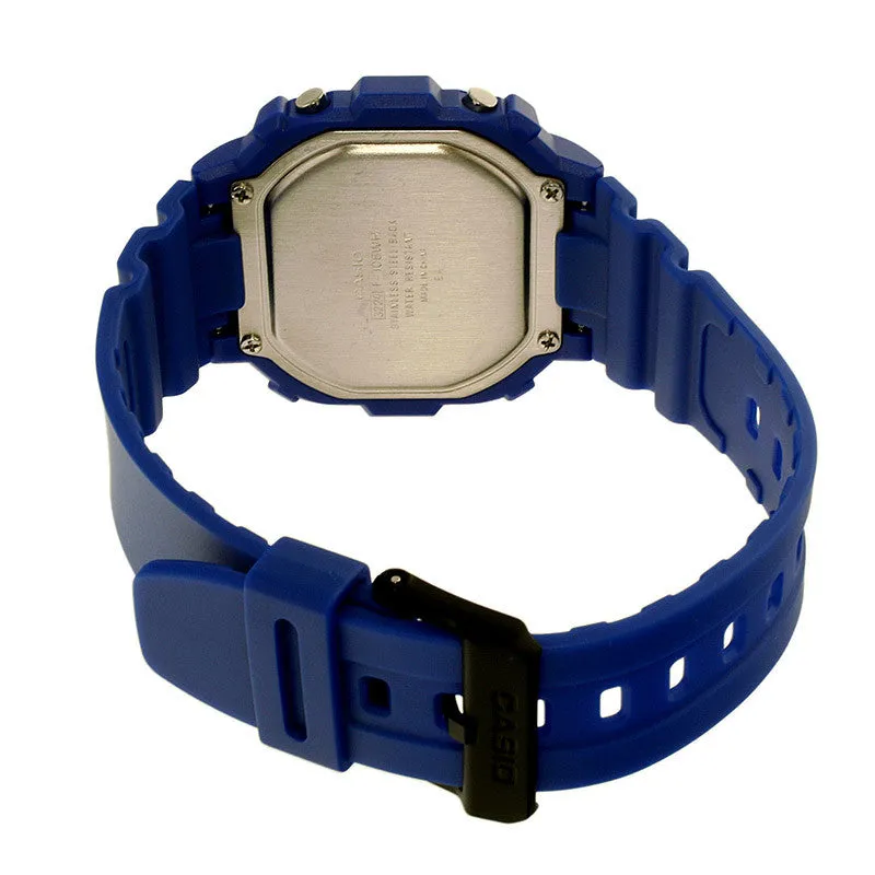 CASIO G Shock Series Blue Classic Retro 42mm Digital F108WH-2A sold by KicksCrew product image thumbnail 5