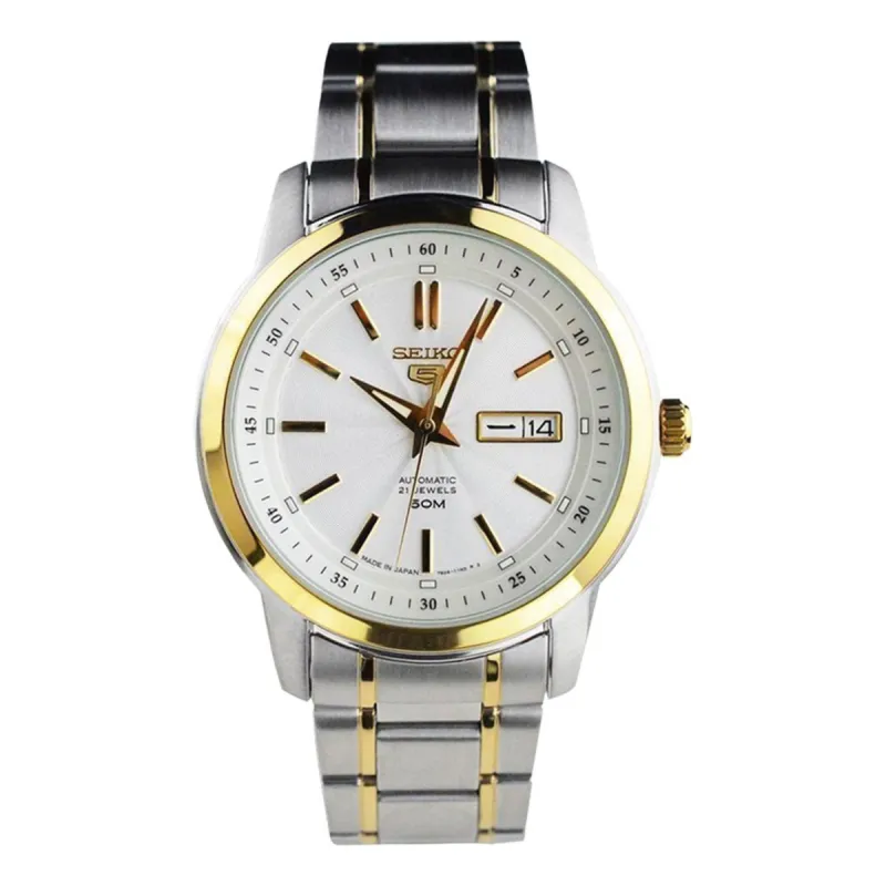 Men's SEIKO Business Casual Automatic No. 5 Mechanical Gold SNKM92J1 sold by KicksCrew