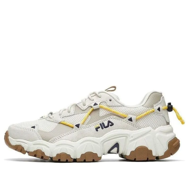 (WMNS)  FILA Cat Claw Sports Casual Shoes 'Gray White Yellow' F12W034129FTS sold by KicksCrew