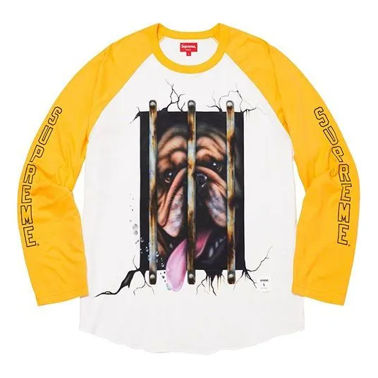 Supreme SS20 Week 11 Dog Raglan L SUP-SS20-582 sold by KicksCrew