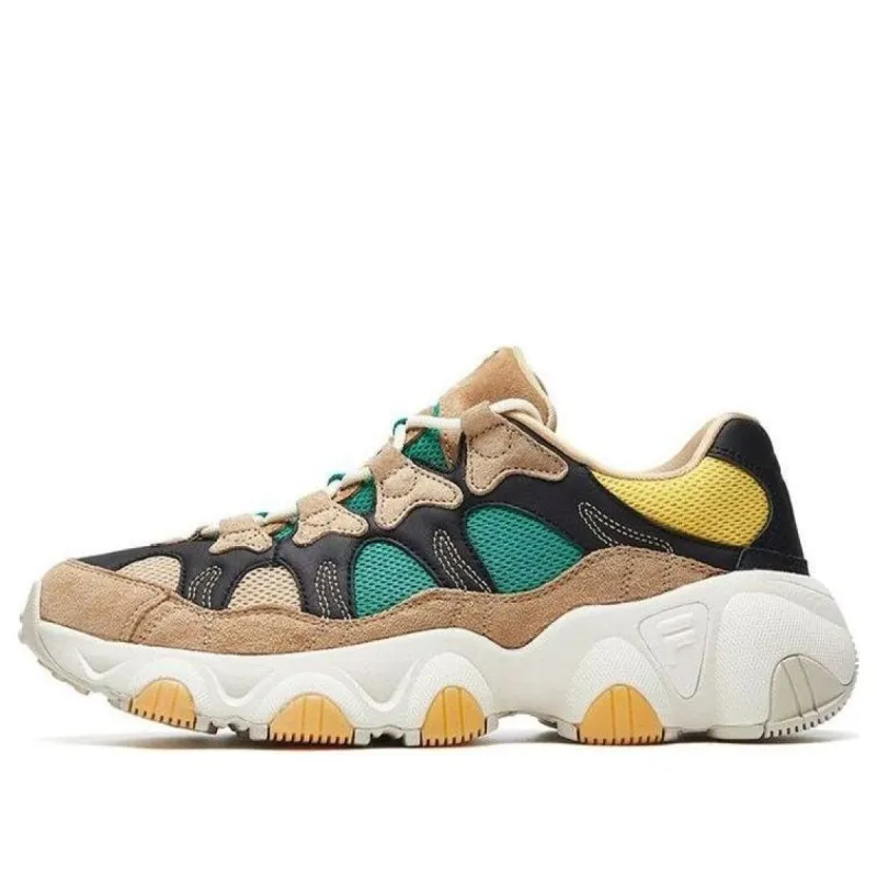 FILA Jagger Low Chunky Shoes Beach White/Brown F12M931104FBS sold by KicksCrew