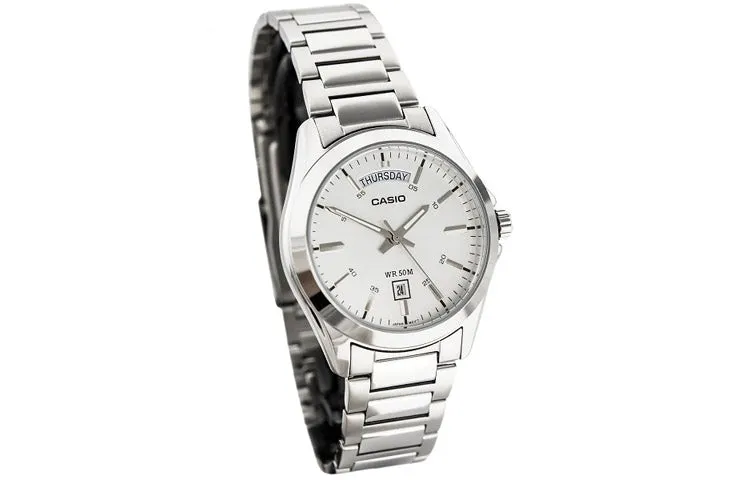 CASIO Stainless Steel Strap Mens Analog MTP-1370D-7A1 sold by KicksCrew product image thumbnail 2