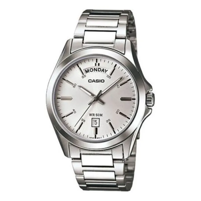 CASIO Stainless Steel Strap Mens Analog MTP-1370D-7A1 sold by KicksCrew