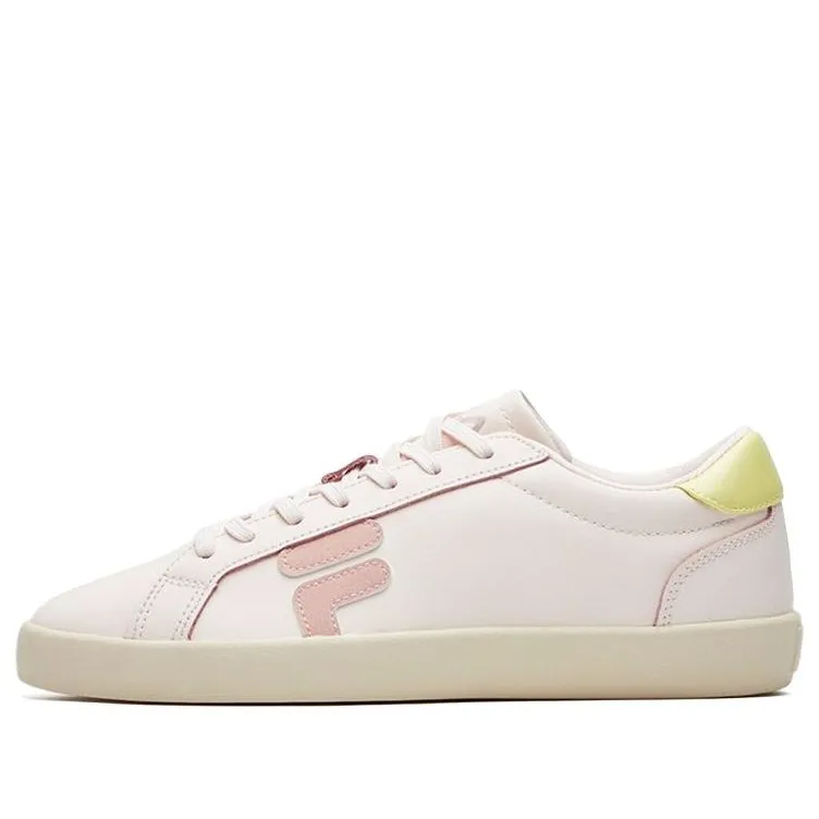 (WMNS) FILA Low-Top Sneakers Pink/Yellow F12W114313FAL sold by KicksCrew