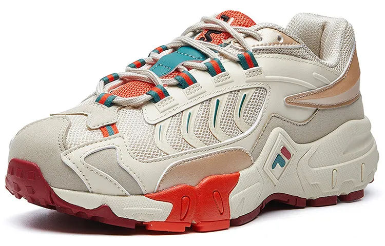 (WMNS) FILA RetroRunning Shoes Beige 'Cream Red Green' F12W041115FAG sold by KicksCrew product image thumbnail 2