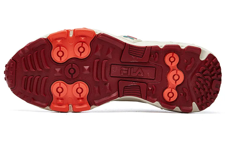(WMNS) FILA RetroRunning Shoes Beige 'Cream Red Green' F12W041115FAG sold by KicksCrew product image thumbnail 5