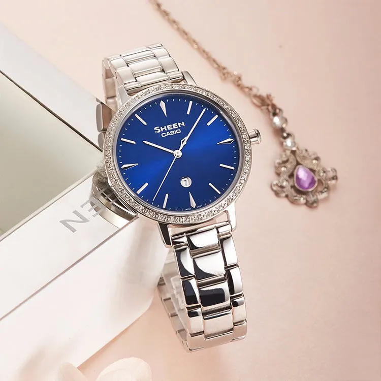 CASIO Waterproof SHEEN Sapphire Crystal Quartz Analog SHE-4535D-2AU sold by KicksCrew product image thumbnail 3