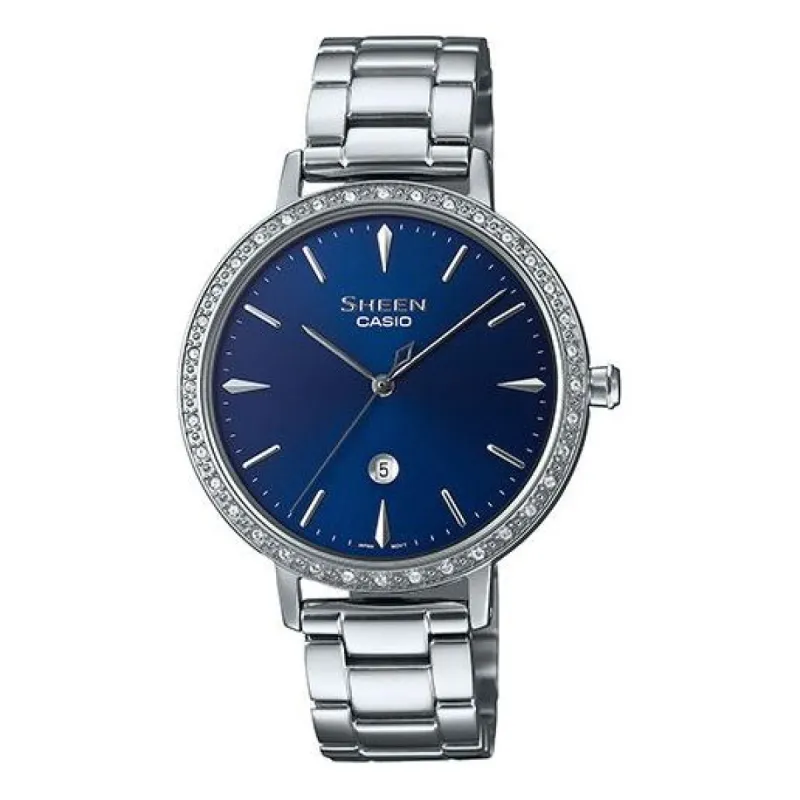 CASIO Waterproof SHEEN Sapphire Crystal Quartz Analog SHE-4535D-2AU sold by KicksCrew