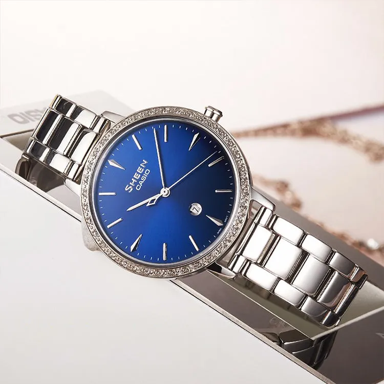 CASIO Waterproof SHEEN Sapphire Crystal Quartz Analog SHE-4535D-2AU sold by KicksCrew product image thumbnail 2