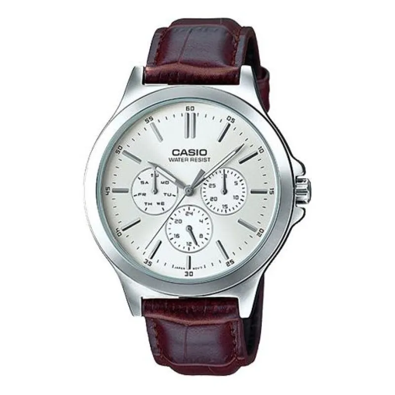 CASIO Male DRESS Japan / South Korea Fashion Quartz Waterproof Mens Analog MTP-V300L-7A sold by KicksCrew