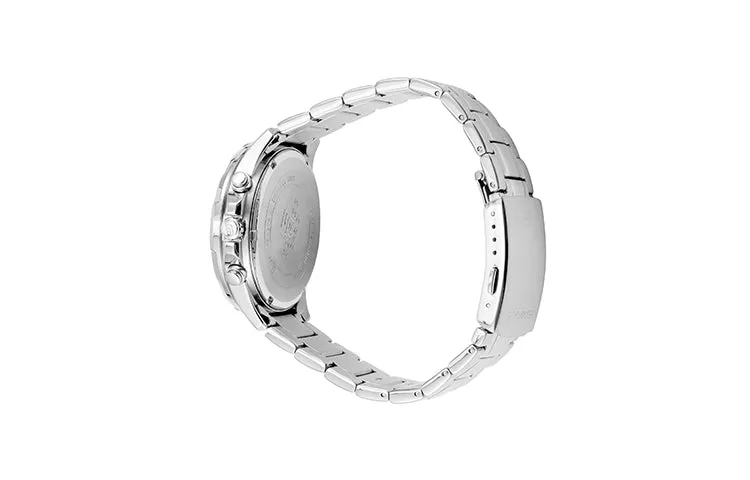 CASIO EDIFICE Quartz Waterproof Stainless Steel Strap Mens Silver/Black Analog EFR-304D-1AVUPF sold by KicksCrew product image thumbnail 4