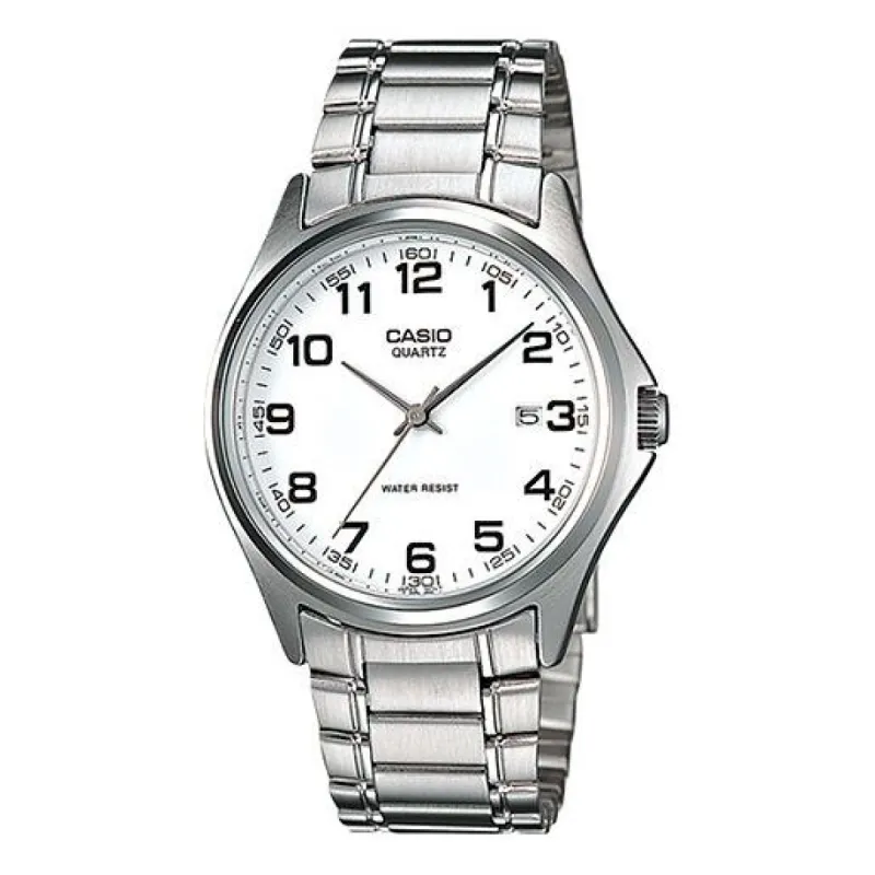 CASIO Waterproof Stainless Steel Strap Sports Quartz Mens Analog MTP-1183A-7B sold by KicksCrew