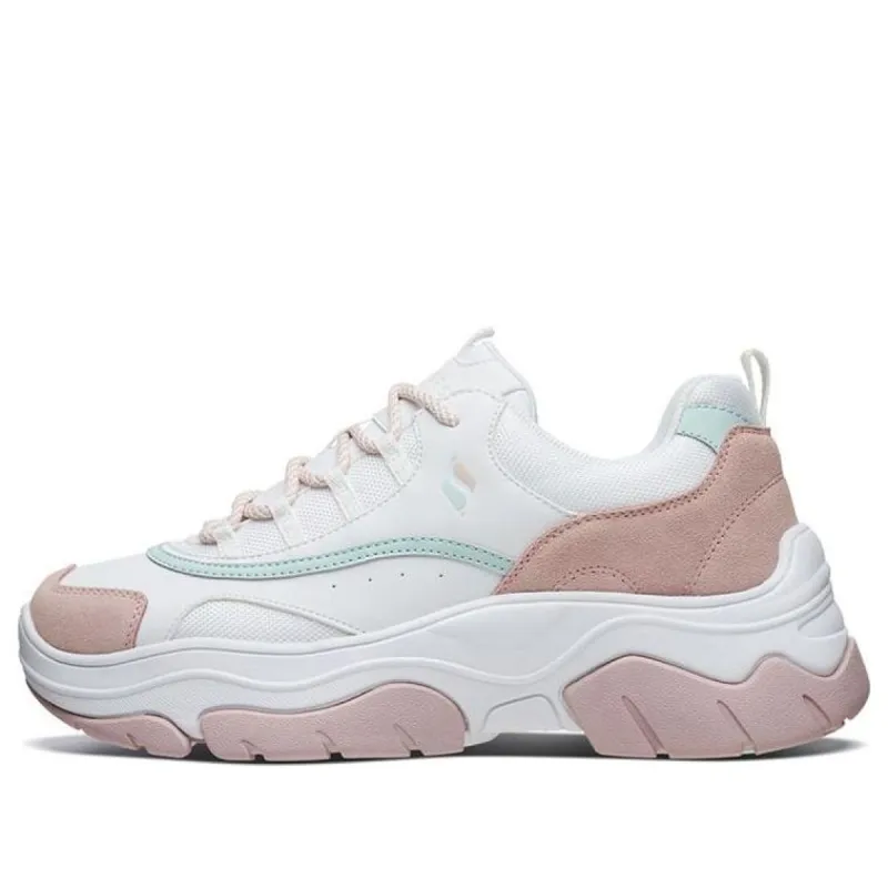 (WMNS) Skechers Black Jack 'White Light Pinkred' 74236-WLPK sold by KicksCrew