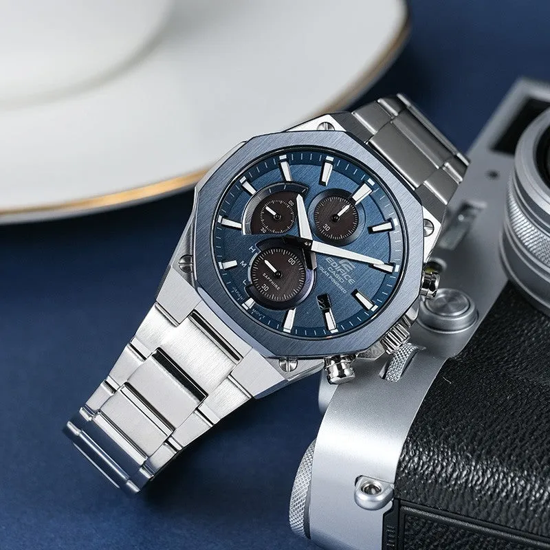 CASIO Waterproof Sports EDIFICE Solar Powered Mens Analog EFS-S570YDB-2A sold by KicksCrew product image thumbnail 5