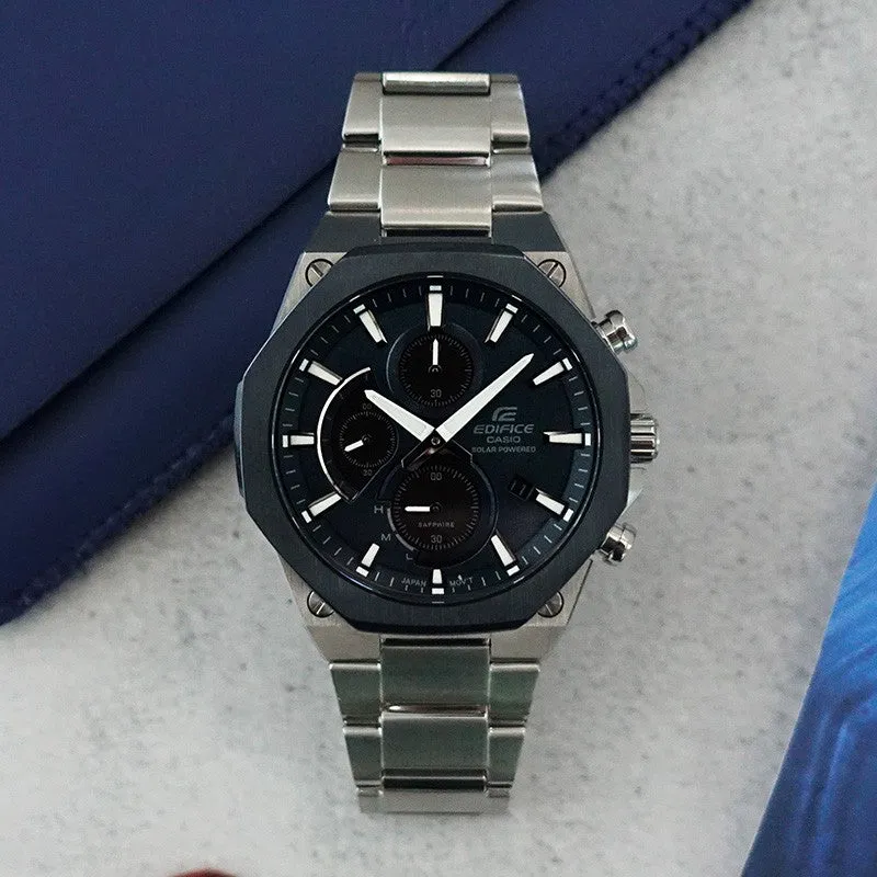 CASIO Waterproof Sports EDIFICE Solar Powered Mens Analog EFS-S570YDB-2A sold by KicksCrew product image thumbnail 3