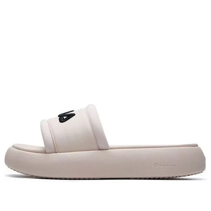 (WMNS) FILA Donut Leisure Slippers Nude F12W124622FLS sold by KicksCrew