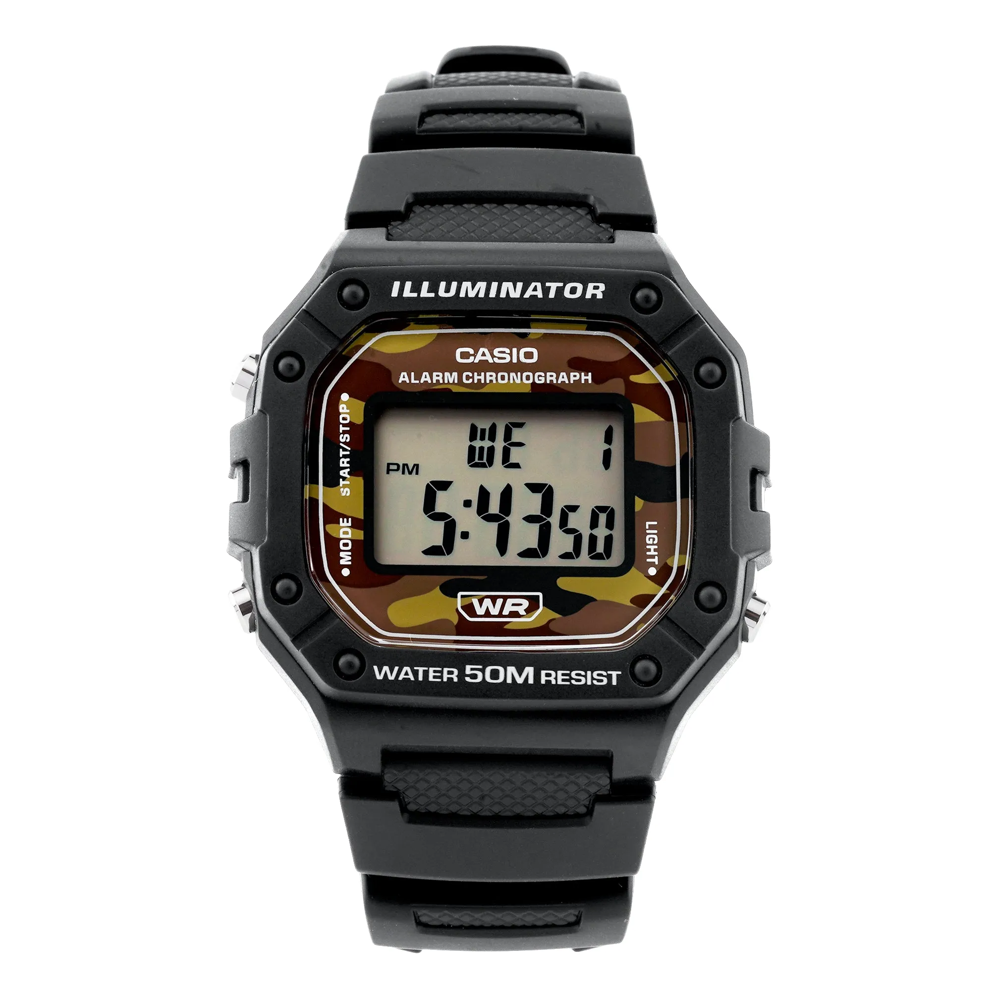 CASIO Quartz Waterproof Sports Shockproof Mens Analog W218H-5BVOS sold by KicksCrew