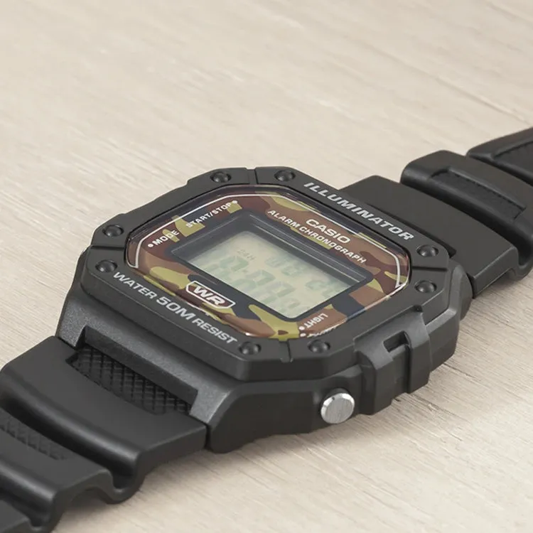 CASIO Quartz Waterproof Sports Shockproof Mens Analog W218H-5BVOS sold by KicksCrew product image thumbnail 5