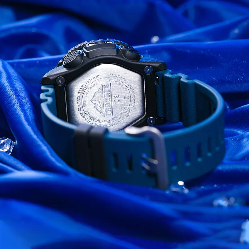 CASIO Male PRO TREK Japan / South Korea Fashion Sports Mens Analog/Digital Combo PRT-B70-2PR sold by KicksCrew product image thumbnail 5