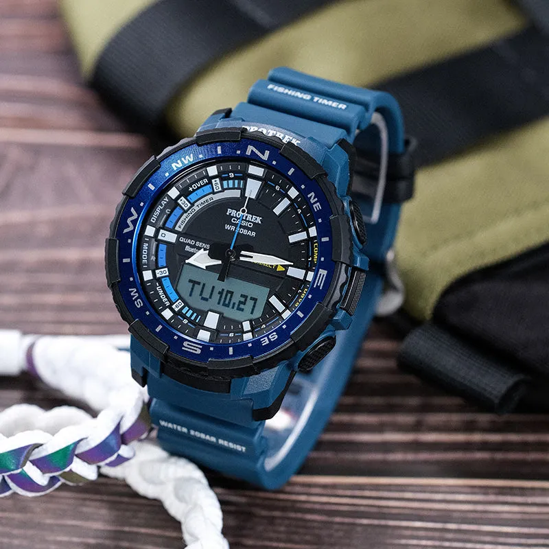 CASIO Male PRO TREK Japan / South Korea Fashion Sports Mens Analog/Digital Combo PRT-B70-2PR sold by KicksCrew product image thumbnail 2