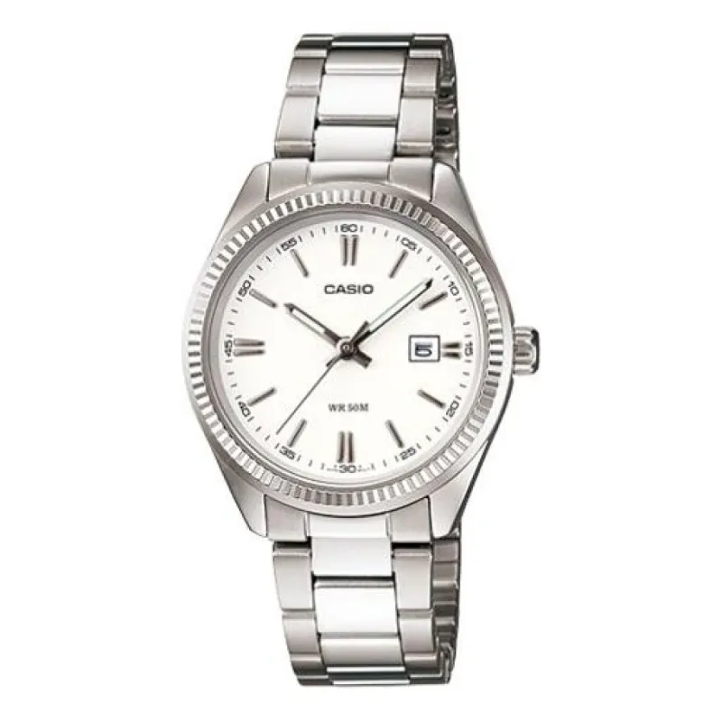 CASIO Waterproof Sports Stainless Steel Strap Analog LTP-1302D-7A1V sold by KicksCrew