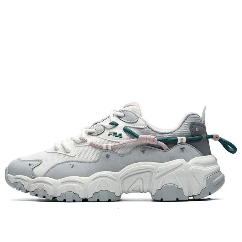 (WMNS) FILA Heritage-FHT Low-Top White/Gray F12W134108FBL sold by KicksCrew